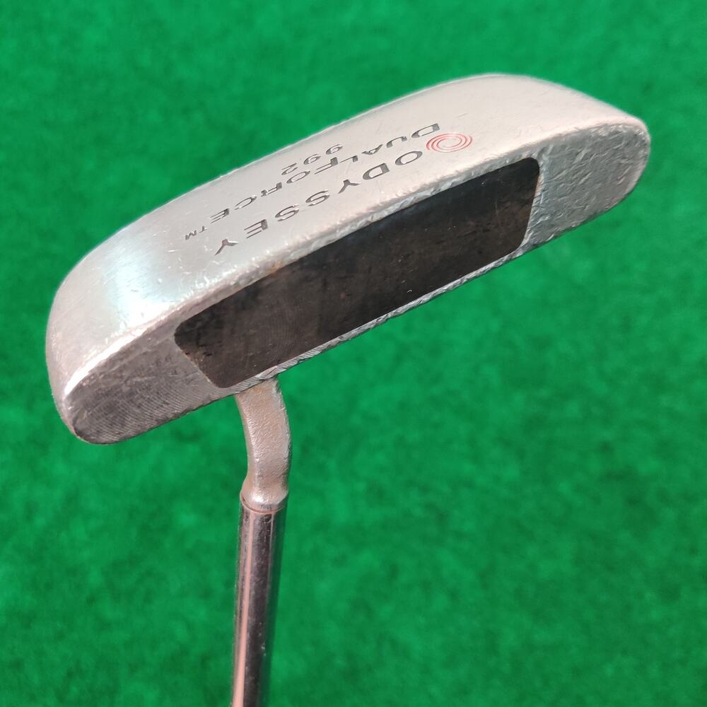 Odyssey Dual Force 992 Blade Putter Steel Shaft New Karma Grip 34" RH Fair